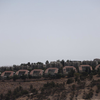 Vista de la zona E1, una franja de terreno al este de Jerusalén situada entre la ciudad y el asentamiento de Maale Adumim Europa Press/Contacto/Jamal Awad