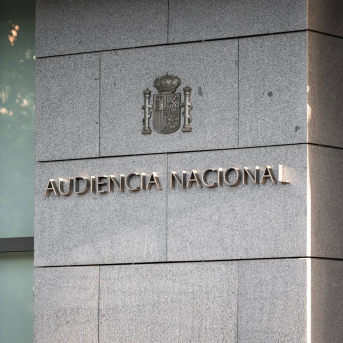 Fachada de la Audiencia Nacional, en Madrid (España). Diego Radamés - Europa Press