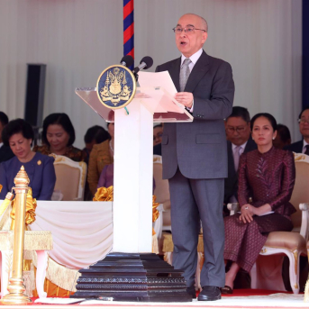 El rey de Camboya, Norodom Sihamoni Europa Press/Contacto/Sovannara El rey de Camboya, Norodom Sihamoni Europa Press/Contacto/Sovannara