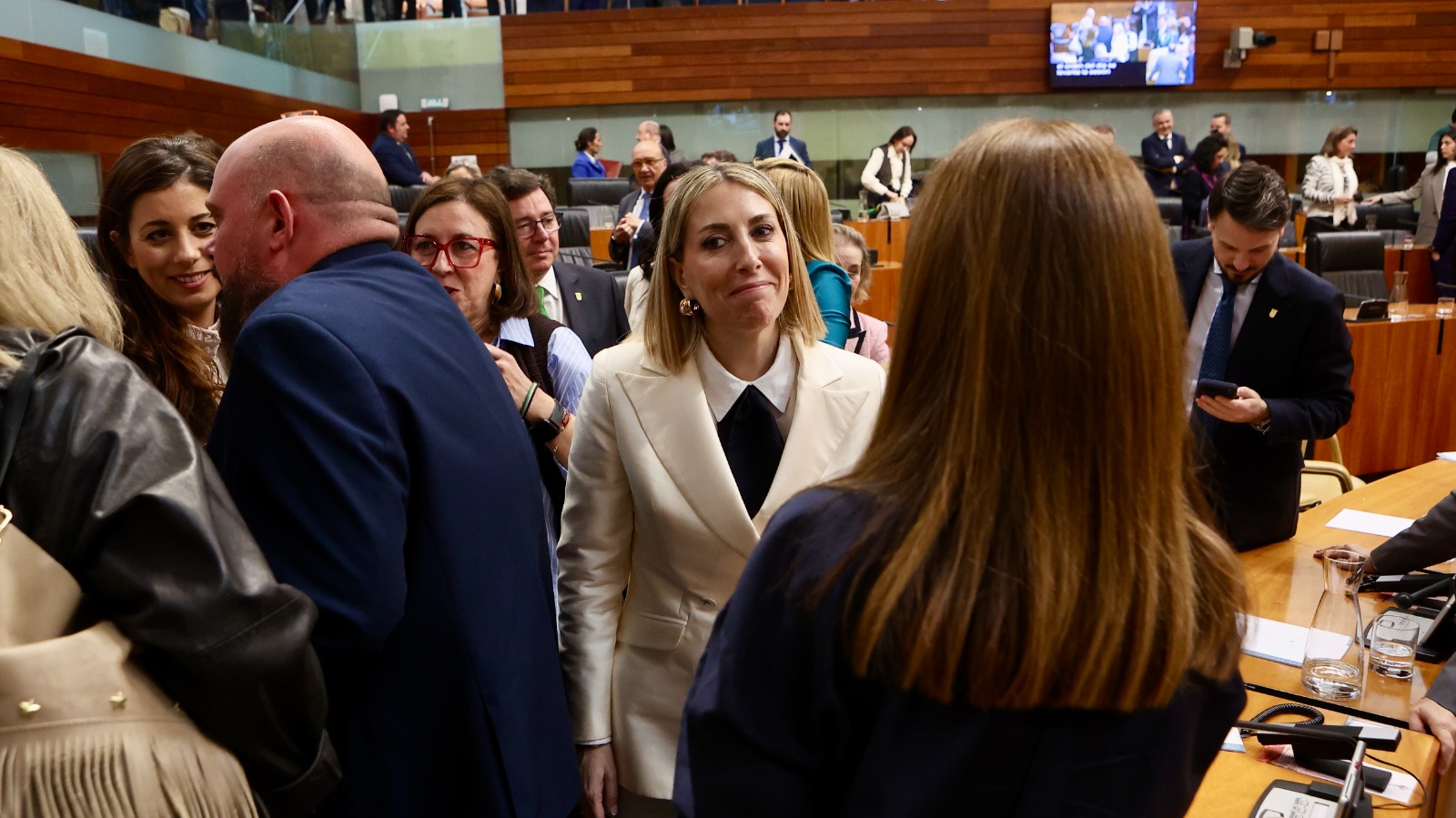 María Guardiola, presidenta en funciones del Gobierno de Extremadura. Foto: Europa Press.