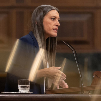 La portavoz de Junts en el Congreso, Miriam Nogueras, interviene durante una sesión plenaria en el Congreso Eduardo Parra - Europa Press La portavoz de Junts en el Congreso, Miriam Nogueras, interviene durante una sesión plenaria en el Congreso Eduardo Parra - Europa Press