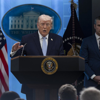 El presidente estadounidense, Donald Trump Europa Press/Contacto/Mehmet Eser