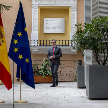 El ministro de la Presidencia, Justicia y Relaciones con las Cortes, Félix Bolaños, a 21 de febrero de 2025, en Madrid (España). Alberto Ortega - Europa Press