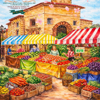 Grao vive este fin de semana una nueva Primera Flor con mercado, música y gastronomía