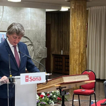 Carlos Martínez Mínguez toma posesión del cargo de alcalde de la ciudad de Soria AYTO SORIA