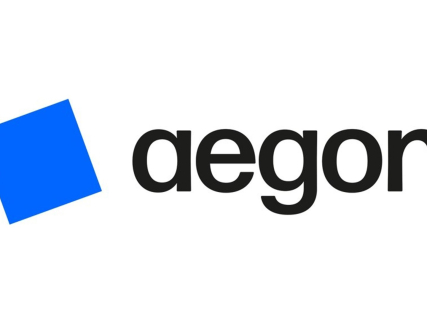 Logo de la aseguradora Aegon. AEGON