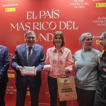 Seis firmas de Alimentos de Segovia exhiben la despensa segoviana en el Salón Gourmets de Madrid