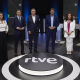 Fotografia de grupo previo al debate en RTVE entre los candidatos a la Presidencia de la Junta de Andalucía a 06 de junio del 2022 en (Sevilla, Andalucía) (Foto de archivo). Joaquin Corchero - Europa Press