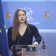 La portavoz del PP en el Congreso, Ester Muñoz, durante una rueda de prensa, en el Congreso de los Diputados, a 9 de abril de 2026, en Madrid (España). Jesús Hellín - Europa Press