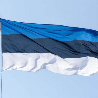 Imagen de archivo de una bandera de Estonia. Europa Press/Contacto/Krisztian Elek Imagen de archivo de una bandera de Estonia. Europa Press/Contacto/Krisztian Elek
