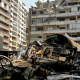 Restos y escombros tras un ataque masivo de Israel en Beirut, Líbano Europa Press/Contacto/Marwan Naamani