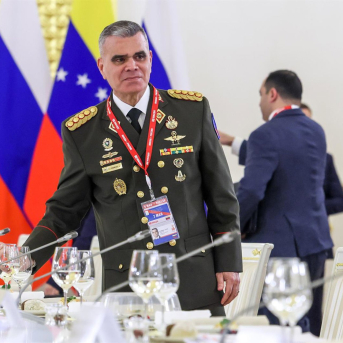 El nuevo Ministro del Poder Popular para la Agricultura Productiva y tierras en Venezuela, Vladimir Padrino, en una imagen de archivo Europa Press/Contacto/Mikhail Metzel