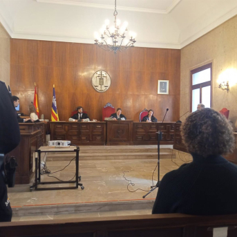 El condenado, en la Audiencia Provincial. EUROPA PRESS