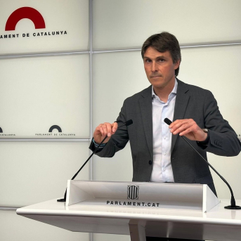 Vergés (Junts) acusa al Govern de intentar sacar adelante los Presupuestos “por la puerta de atrás” Vergés (Junts) acusa al Govern de intentar sacar adelante los Presupuestos “por la puerta de atrás”