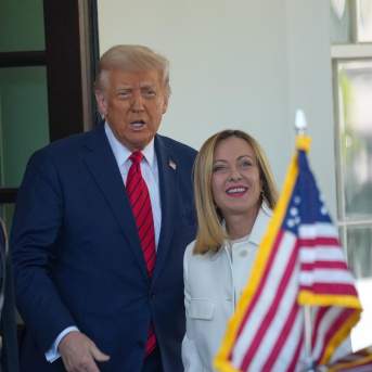 El presidente de Estados Unidos, Donald Trump, y la primera ministra italiana, Giorgia Meloni Andrew Leyden/ZUMA Press Wire/dp / DPA El presidente de Estados Unidos, Donald Trump, y la primera ministra italiana, Giorgia Meloni Andrew Leyden/ZUMA Press Wire/dp / DPA