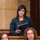 La diputada y presidenta de Aliança Catalana, Silvia Orriols, durante un pleno del Parlament  Lorena Sopêna - Europa Press
