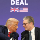 Donald Trump y Keir Starmer. Simon Dawson/No 10 Downing Stree / DPA