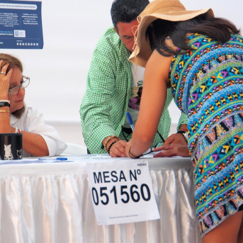 Presidential elections in Peru, file image Europa Press/Contacto/Carlos Garcia Granthon