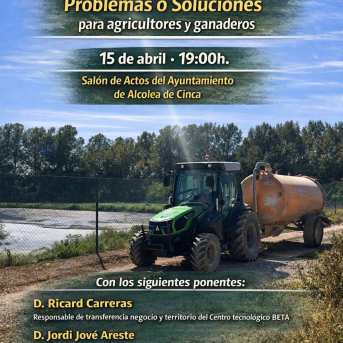 UAGA-COAG culmina este miércoles en Alcolea de Cinca el ciclo Febrero Agrario sobre el presente del sector primario