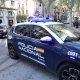 Dos coches policiales a su llegada a la Audiencia Provincial de Palma de Mallorca, a 7 de noviembre de 2024, en Palma de Mallorca, Mallorca, Baleares (España).  Isaac Buj - Europa Press