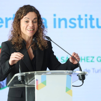 La secretaria de Estado de Turismo, Rosario Sánchez SETUR