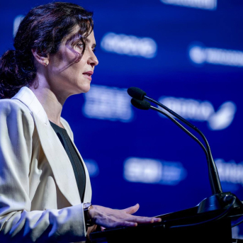 La presidenta de la Comunidad de Madrid, Isabel Díaz Ayuso. A. Pérez Meca - Europa Press