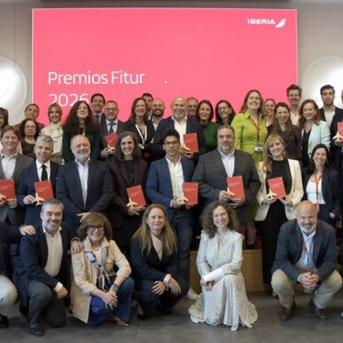Iberia entrega sus premios Fitur a las mejores .Agencias de viajes, empresas y partners IBERIA