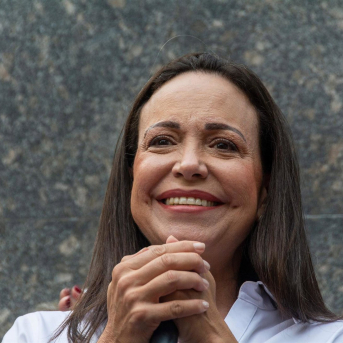 July 21, 2024, Caracas, Miranda, Venezuela: Opposition leader Maria Corina Machado Jimmy Villalta / Zuma Press / ContactoPhoto July 21, 2024, Caracas, Miranda, Venezuela: Opposition leader Maria Corina Machado Jimmy Villalta / Zuma Press / ContactoPhoto
