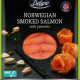 La AESAN alerta de 'Listeria monocytogenes' en un lote de salmón ahumado con pistacho marca Deluxe procedente de Italia AESAN