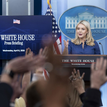 La portavoz de la Casa Blanca, Karoline Leavitt Europa Press/Contacto/Mehmet Eser