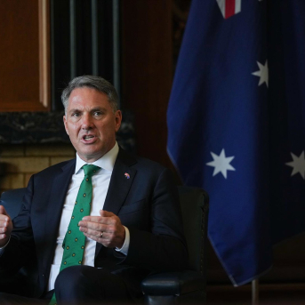 El ministro de Defensa de Australia, Richard Marles. Europa Press/Contacto/Darryl Dyck