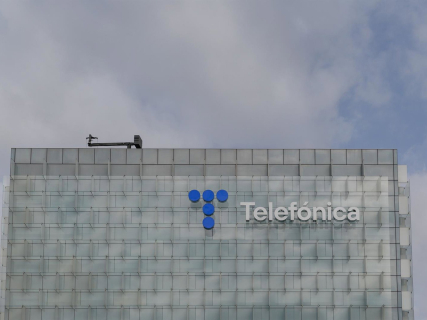 Exterior de la sede de Telefónica Eduardo Parra - Europa Press