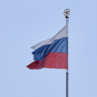 Bandera de Rusia en una imagen de archivo. Annette Riedl/dpa