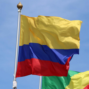 Bandera de Colombia en una imagen de archivo Europa Press/Contacto/Maksim Konstantinov