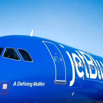 Avión Airbus A321 de JetBlue. JETBLUE