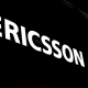 FILED - 01 March 2022, Spain, Barcelona: The Ericsson logo shines in front of a pavilion during the Mobile World Congress trade fair. Photo: Matthias Oesterle/ZUMA Press Wire/dpa Matthias Oesterle/ZUMA Press Wir / DPA