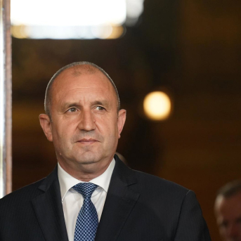 El expresidente de Bulgaria Rumen Radev. Marcus Brandt/dpa