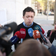 El exportavoz de Sumar Íñigo Errejón atiende a los medios de comunicación a su llegada a los Juzgados de Plaza de Castilla, a 27 de marzo de 2026, en Madrid (España).  Eduardo Parra - Europa Press