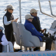 El rey emérito y La Infanta Elena salen a navegar en la segunda jornada del Trofeo Xacobeo de vela, a 19 de abril de 2025, en Sanxenxo (Pontevedra, Galicia, España) José Ramón Hernando - Europa Press