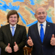 Javier Milei y Benjamin Netanyahu GOBIERNO DE ISRAEL