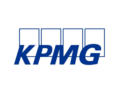 Logo de KPMG. KPMG