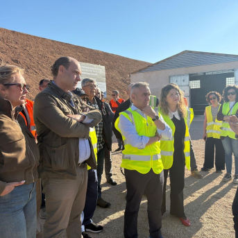 Barrachina pone en valor la balsa de Beneixama y vuelve a exigir al Gobierno la reparación de San Diego