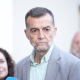 El coordinador federal de Izquierda Unida y candidato de Por Andalucía a la presidencia de la Junta de Andalucía, Antonio Maíllo, atiende a los medios de comunicación. Joaquín Corchero - Europa Press