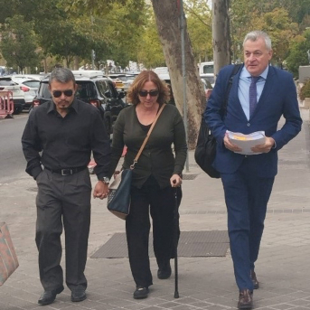 Los padres de la joven asesinada en Parla en 2022  EUROPA PRESS