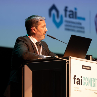 El presidente de la Federación Nacional de Asociaciones inmobiliarias (FAI), José María Alfaro. FAI