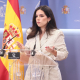 La portavoz de VOX en el Congreso, Pepa Millán, durante una rueda de prensa en el Congreso de los Diputados, a 21 de abril de 2026, en Madrid (España). Eduardo Parra - Europa Press