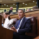 El presidente del Partido Popular, Alberto Núñez Feijóo, y la portavoz del PP en el Congreso, Ester Muñoz, durante un pleno en el Congreso de los Diputados, a 15 de abril de 2026, en Madrid (España).  Eduardo Parra - Europa Press