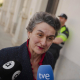 La presidenta de la Autoridad Portuaria de Valencia, Mar Chao, a su llegada al consejo de administración del Puerto de València, este miércoles 22 de abril JORGE GIL - EUROPA PRESS