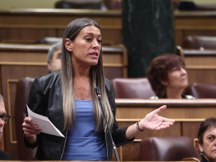 La portavoz de Junts en el Congreso, Miriam Nogueras. Eduardo Parra - Europa Press