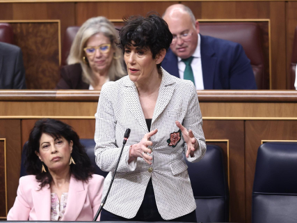 La ministra de Incusión, Elma Saiz, durante un pleno en el Congreso  Eduardo Parra - Europa Press